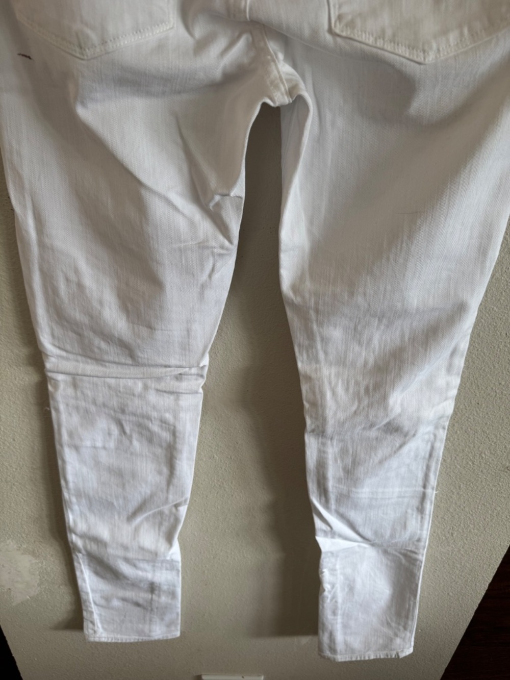 J Brand White Distressed Skinny Jeans Size 30 - Picture 7 of 11